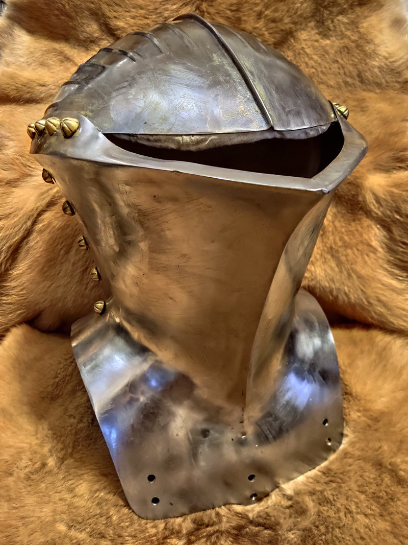 - Order - Middle Ages Frog Helmet Ride Gun Helmet Frog Helmet Panel Armor Live Wearable