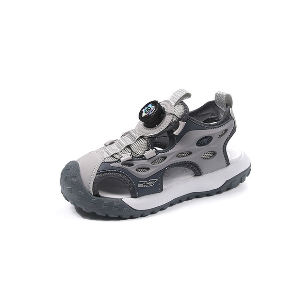Boys' Closed-Toe Sandals 2026 Summer New Non-Slip Children's Sports Beach Shoes for Older Kids Stylish Boys' Sandals — 5