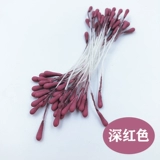 Цветочный ядро ​​ядро ​​согнутые аксессуары DIY Ювелирные материалы горячие сжимаемые стерео сердечники цветочный кордицен 30 штук