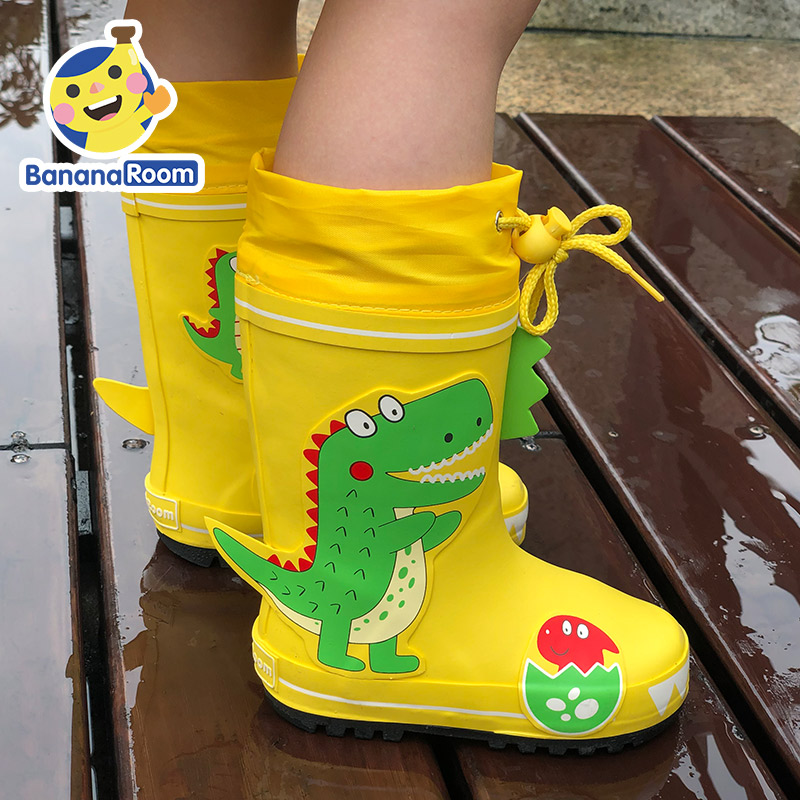 Children's rain shoes, boys and girls, children, children, kindergartens, baby rain boots, rubber shoes, water shoes, overshoes, protective slippery