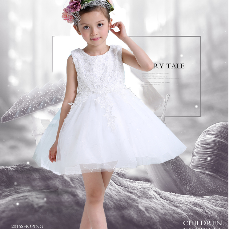 Tốt nghiệp hiệu suất trẻ em mùa hè công chúa váy nữ hoa cô gái ăn mặc sinh nhật váy tutu áo cưới ra dịch vụ đồ bộ bé trai