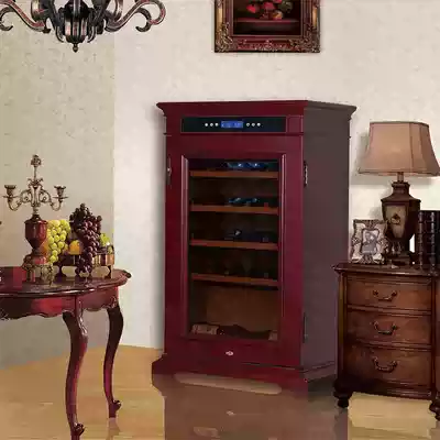 AKE O'Cole 60 solid wood constant temperature wine cabinet tea cabinet freezer freezer freezer display cabinet compressor cigar cabinet