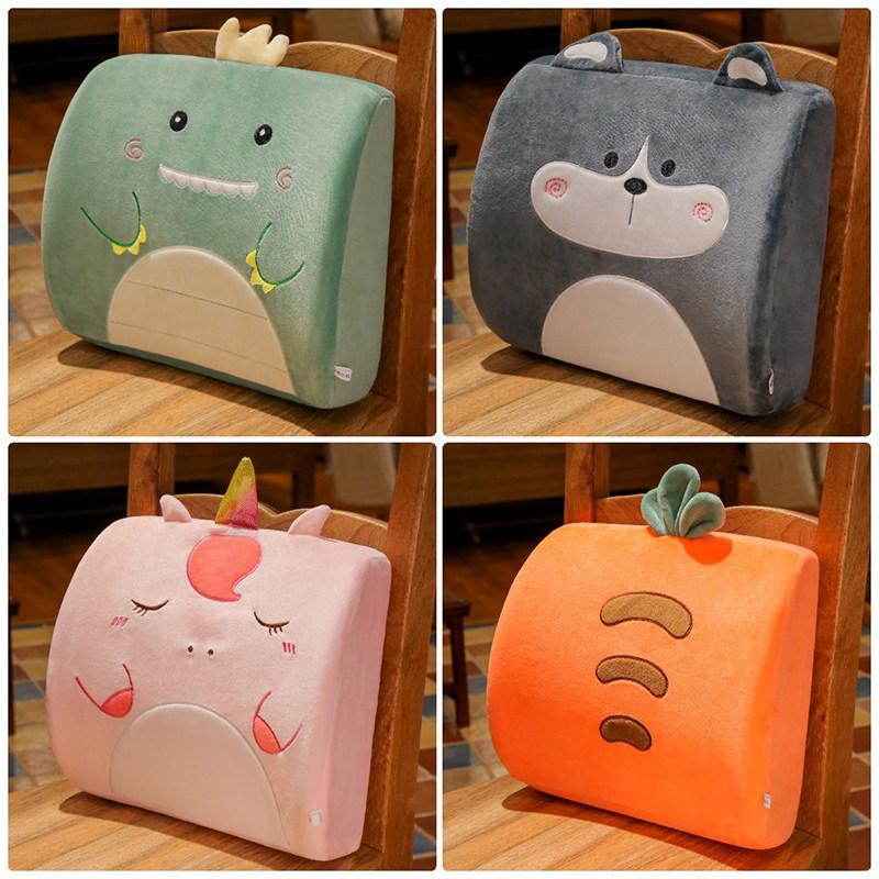 Office Seat Pillow Lumbar Cushion Car Cushion Lumbar Pillow Chair Back Cushion Waist Sofa Pregnant Women Pillow