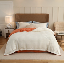 New Years must stock Deka Home Textile sculptures Flowers Milk Suede Four Pieces Sleeves