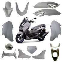 Apply the new big trade 21 Yamaha NMAX155 original plant diversion cover shell The appearance of a dazzling grey PP piece