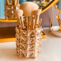 Eurostyle make-up brush containing drum crystal paper towels light lavish paper cramping pen brush cylinder eyebrow pen comb cosmetic containing box