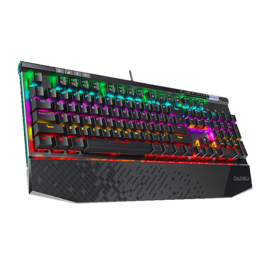 达尔优EK812升级版机械键盘鼠标套装有线电竞电脑游戏CF带大手托