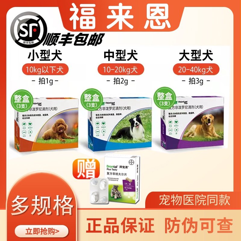 Folléen small dog 10kg drops in vitro insect repellent drug wall lice flea teddy pooch insect-killing 3 clothes