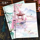 Ноутбук, ретро книга для школьников и студентов, свежие канцтовары, увеличенная толщина, Южная Корея, подарок на день рождения