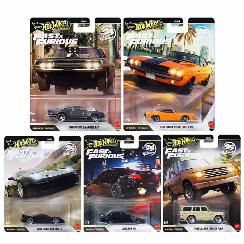 Hot Wheels Hnw46 Fast and Furious Bmw Honda Toyota Land Cruiser Dodge Collectible Alloy Car Model Hot Wheels Hnw46 Fast and Furious Bmw Honda Toyota Land Cruiser Dodge Collectible Alloy Car Model