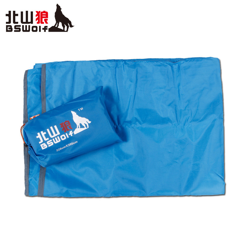North Mountain Wolf 300*220 Oxford cloth mountaineering picnic barbecue mat Outdoor canopy tent mat Anti-moisture mat