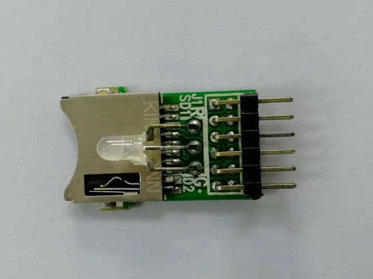 Yuhua 6 series TF card copy machine original interface MS interface Memory card copy machine card seat single interface seat