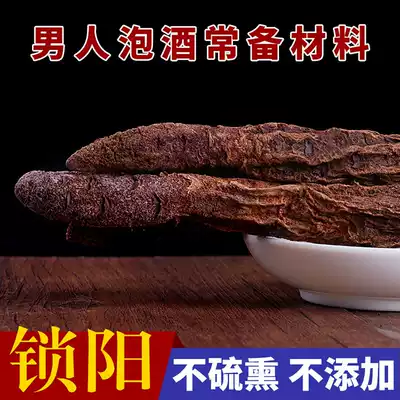 Authentic Inner Mongolia Alashan Cynomorium 500g Golden Cynomorium soak wine material non-wild special class Cistanche