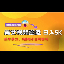 Earn a lot of money. Video transfer that even novices can participate in. Online disk marketing. New ideas to help you earn over 10000 yuan a month.