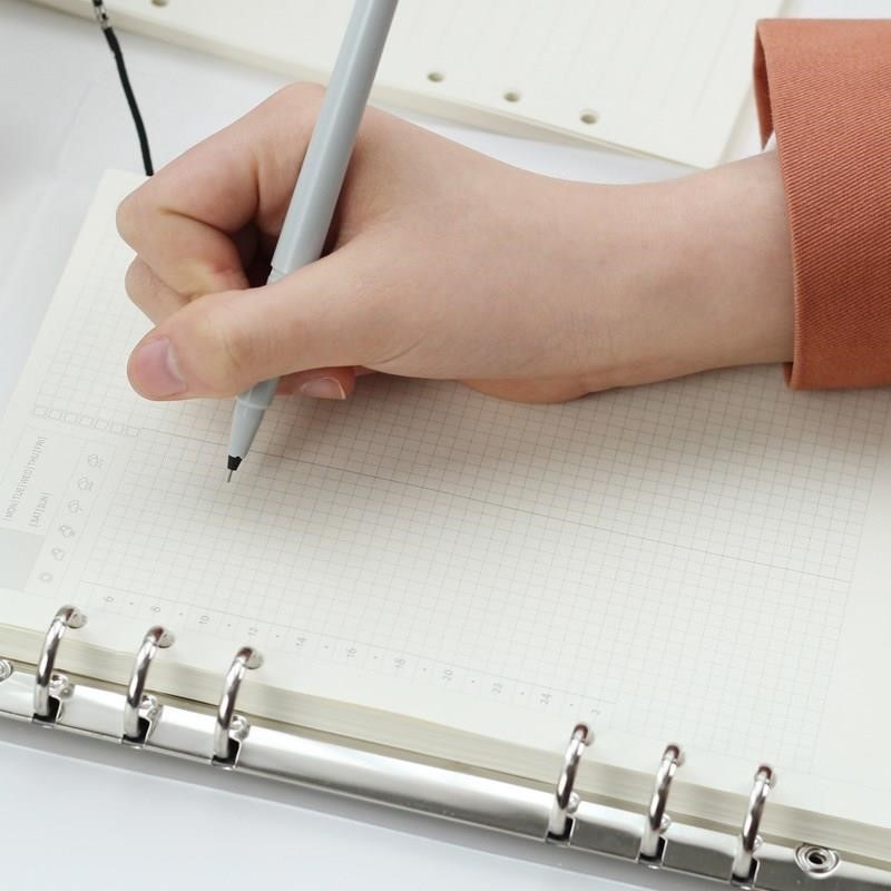 Universal binder replacement inner core standard 6-hole notepad inner page A5 A6 A7 six-hole business notebook