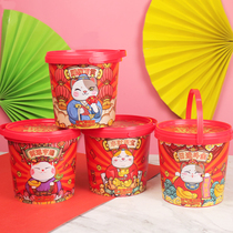 Thinking Dharnet Mint Sugar Year of Festive Sugar Fruit Taste Lozenge Breath Net Red Circle Candy Barrel