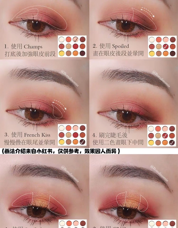 Colourpop Kara bong bóng mắt đĩa cp hoàng hôn đĩa có xin vui lòng tăng món ăn nói chuyện ngọt ngào - Bóng mắt