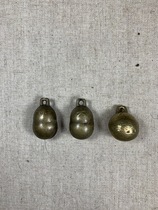 Antiques collection miscellaneous Qing Dynasty copper bell jewelry old copper jewelry copperware old bell pendant