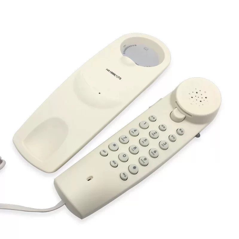 Панель Philips TD-2801 с настенным креплением, телефон с верёвкой, стационарный телефон у кровати