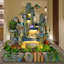Fake Mountain Flowing Water Fountain Fish Tank Wind Water Wheels Tricks to decorate the indoor office Courtyard Outdoor Fish Pool Building