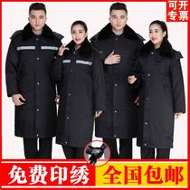 Military cotton coat men's winter thickened long cotton-padded jacket cold storage cotton-padded jacket security cotton-padded jacket northeast cotton-padded jacket cold-proof jacket