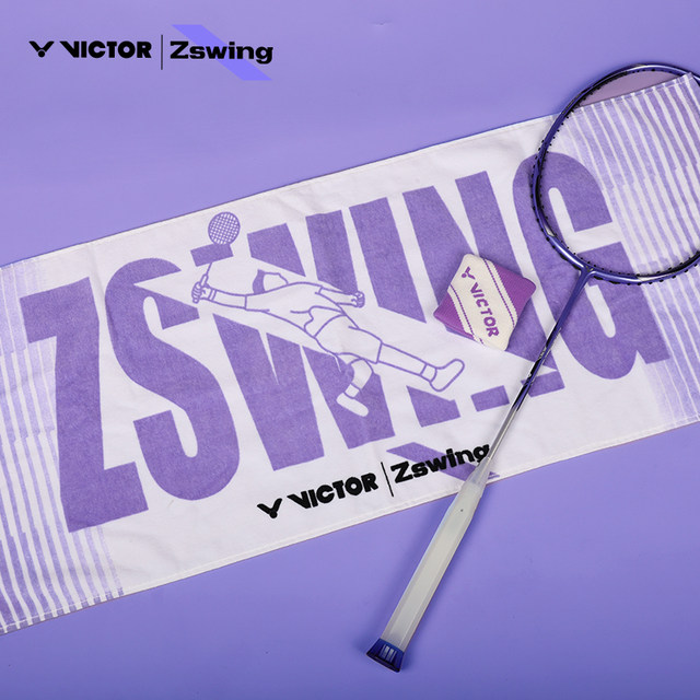 VICTOR Victory Victor sports towel pure cotton sweat-absorbent 2025 Zheng Siwei series sweat-absorbent towel TW509ZSW