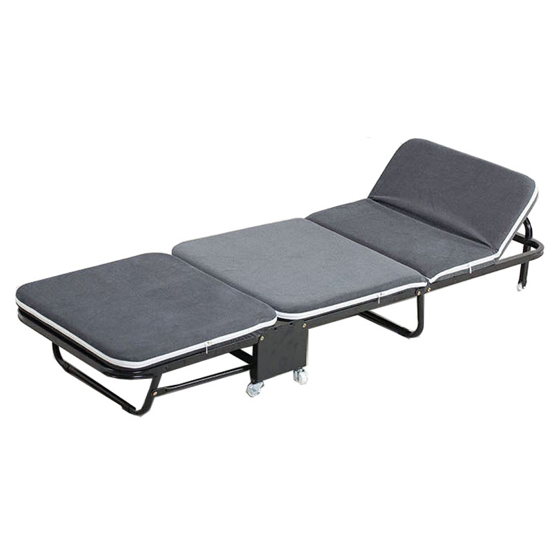 Folding bed Lunch break bed Three fold single bed Office folding bed Rest bed Escort bed Leisure bed Home space saving