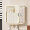 High-end new chopstick storage box kitchen wall-mounted household chopstick tube quick spoon storage rack chopstick basket chopstick cage