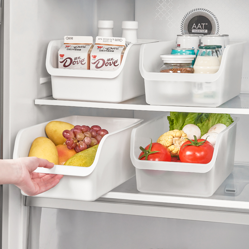 Kitchen fridge containing box frozen food grade transparent preservation storage special drawer Japanese style vegetable finishing deity