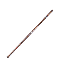 Ding Zhiguos rare purple bamboo three-section flute professional performance grade 6-hole and 8-hole flute GFED tune Dongxiao