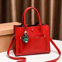 Wedding bag women bag large capacity engagement mother bag crossbody Hand bag red bridal bag 2021 New