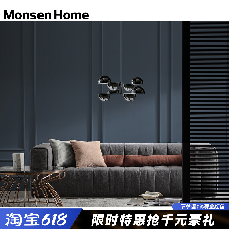 Body Wash Parent Sofa Cotton Numb Art Style Light Extravagant Minimalist modern Nordic tennis Red Ins Wind Small family Living room