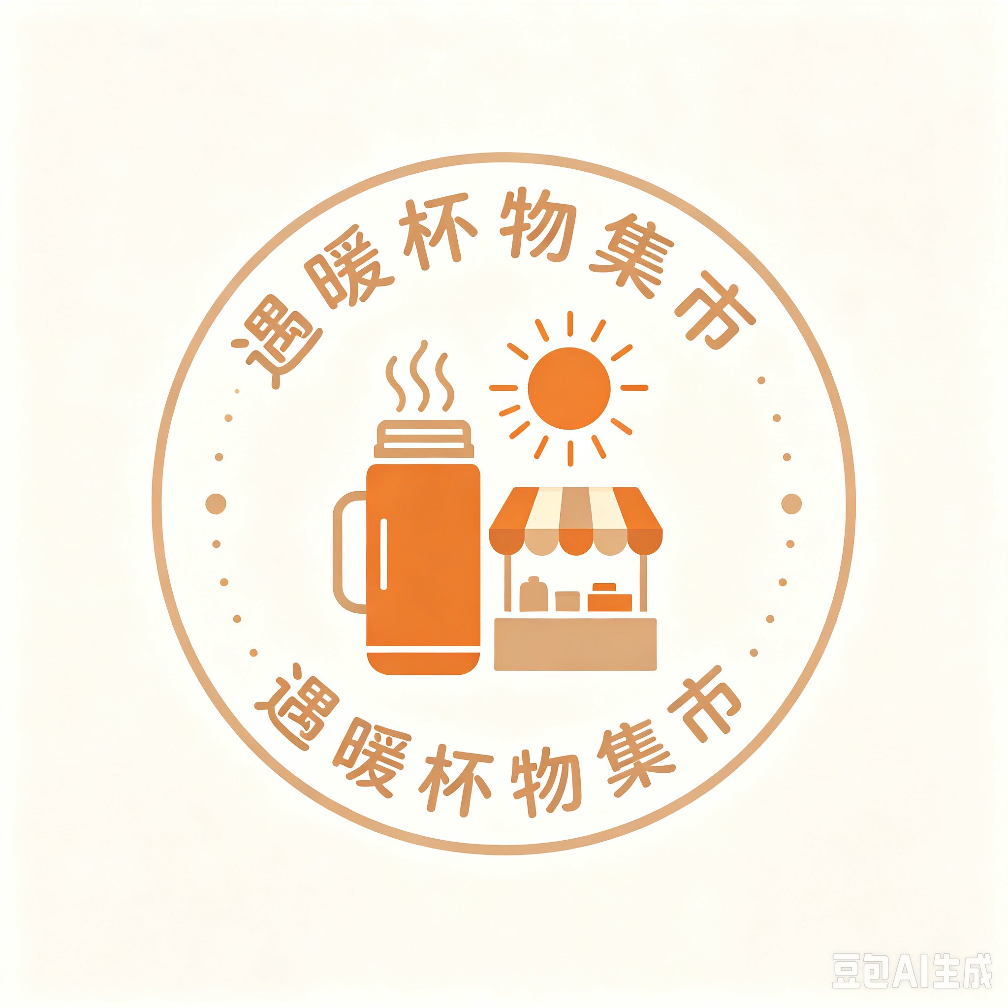 遇暖杯物集市的LOGO