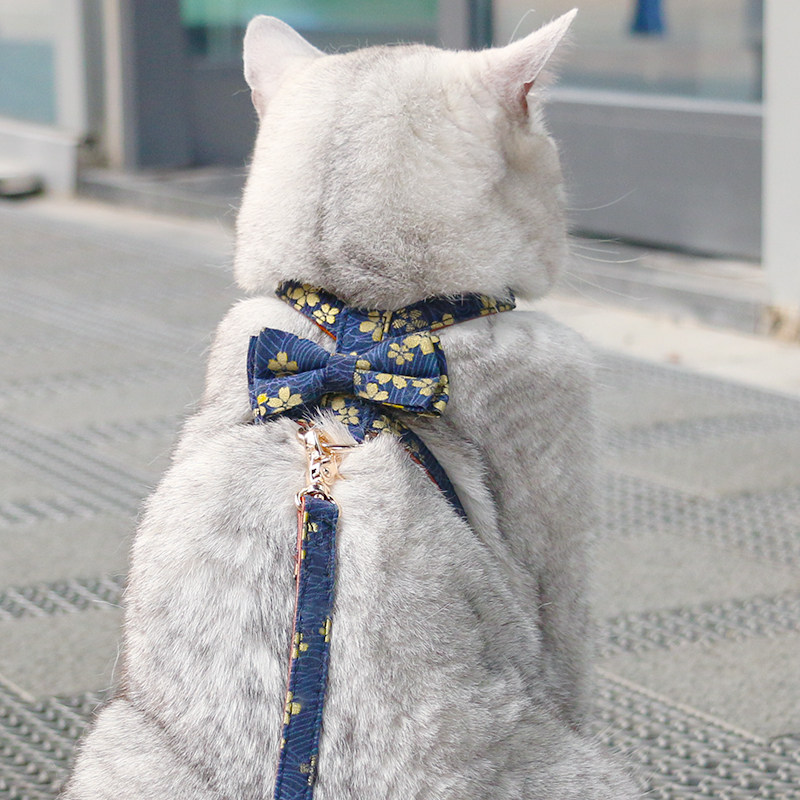 Japan-style Kitty Traction Rope Soft Cortex Kitty Special-style Vest Cat with anti-off Cat Rope Cat Rope