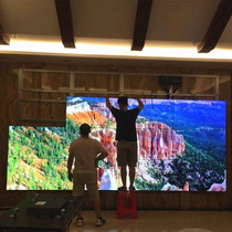 55 100 inch LCD splicing screen live background advertising display Restaurant bar TV wall Conference room monitoring