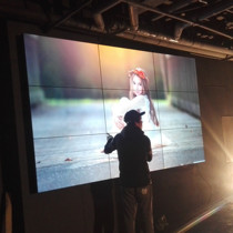 55 100 inch multi-screen splicing display Hotel club entertainment center TV wall live monitoring security screen