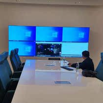46 55 100 inch conference classroom large screen live wine bar LCD splicing screen Pa screen interactive monitor