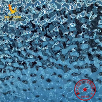 Water polo tattoo stainless steel plate mirror deep size small and medium water wave metal wave plate embossed pattern plate concave and convex plate suspended ceiling
