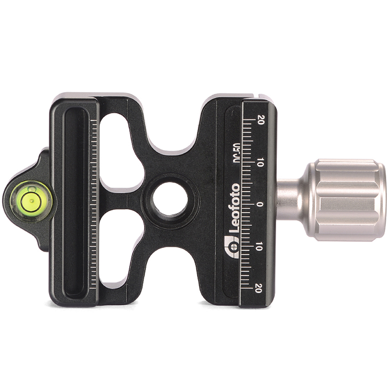 Leofoto DC-50 hollow light knob clamps are compatible with Acaman Futu Fast Panel Clamp