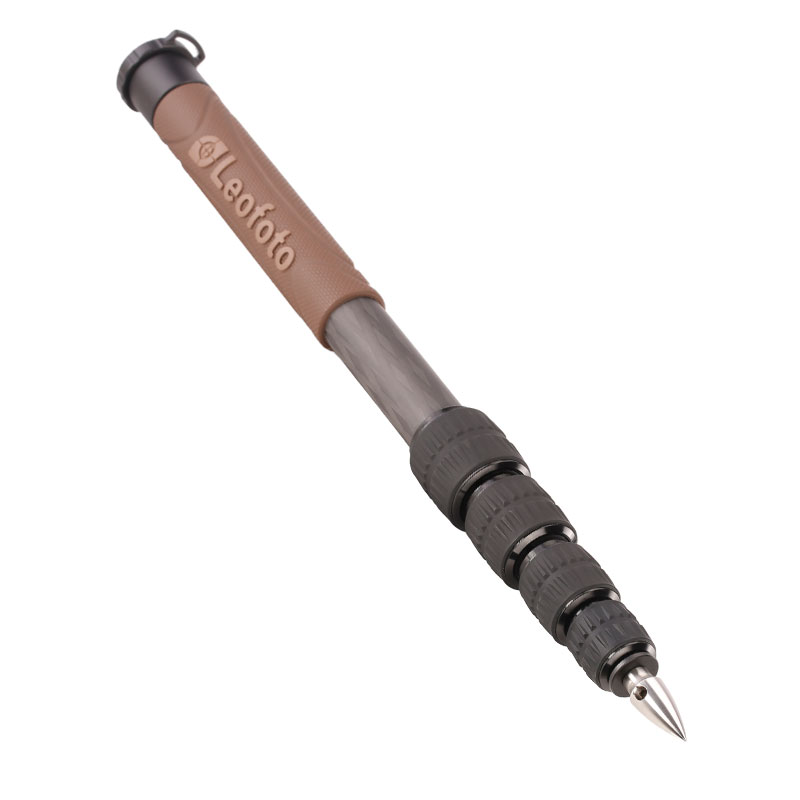 Leofoto GO-125 Carbon Monopod Screw-on Portable Extension Selfie Stick