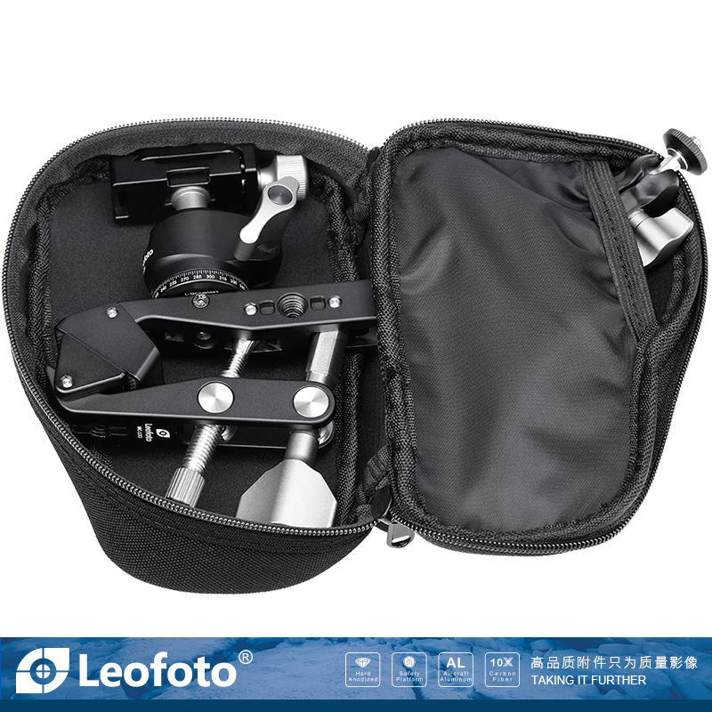 leofoto MC-80 100 clamp photography vigorously clip special digital storage bag storage bag