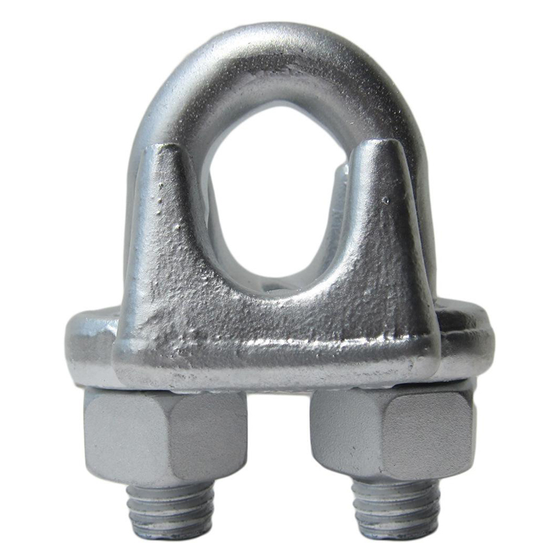 Steel wire rope clamping head clamp galvanized collet wire connector Yuanbao clamping head authentic clamping head