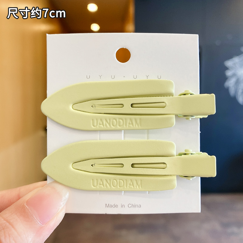 images 12:Color-free hair clip side summer candy bang bang bucket duck mouth pintoon hairpin