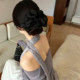 Bubble Twist Clip Memory Wire Detachable Pleated Hair Tie High Ponytail Low Ponytail Twist Hair Clip for Women