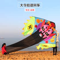  Weifang Da Ling facebook kite breeze easy-to-fly adult large kite cartoon new high-end beginner kite
