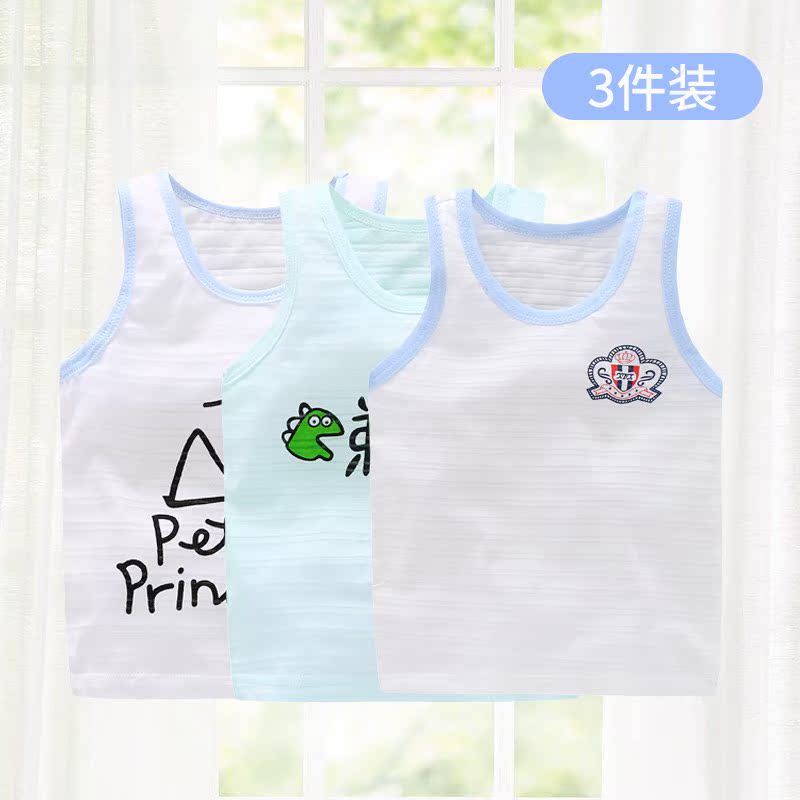 3 mẩu bé vest cotton mùa hè mỏng bé trai sơ sinh 1 chục đáy mặc nữ mùa xuân và mùa thu năm bụng bảo vệ cũ.