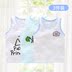 3 mẩu bé vest cotton mùa hè mỏng bé trai sơ sinh 1 chục đáy mặc nữ mùa xuân và mùa thu năm bụng bảo vệ cũ. 