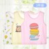 3 mẩu bé vest cotton mùa hè mỏng bé trai sơ sinh 1 chục đáy mặc nữ mùa xuân và mùa thu năm bụng bảo vệ cũ. 