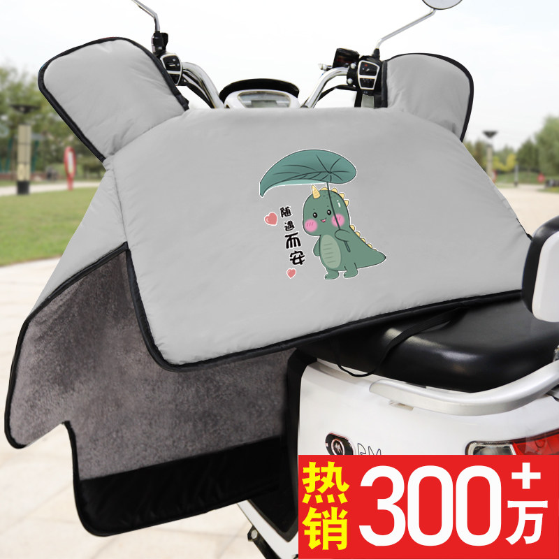 The windshield is spring and autumn electric vehicle windshield 2021 new four seasons universal plus velvet thickened front windshield electric vehicle