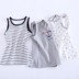 Childrens vest cậu bé bông bên trong mặc mùa xuân và mùa hè bụng đáy mỏng đáy xuống cậu bé áo khoác bé vest. 